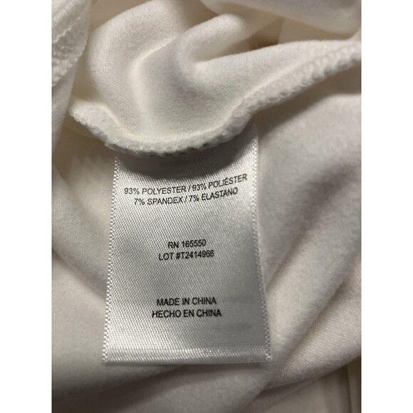 32 Degree Heat Womens Button Up White Shirt Long Sleeve Size Large - Picture 3 of 6